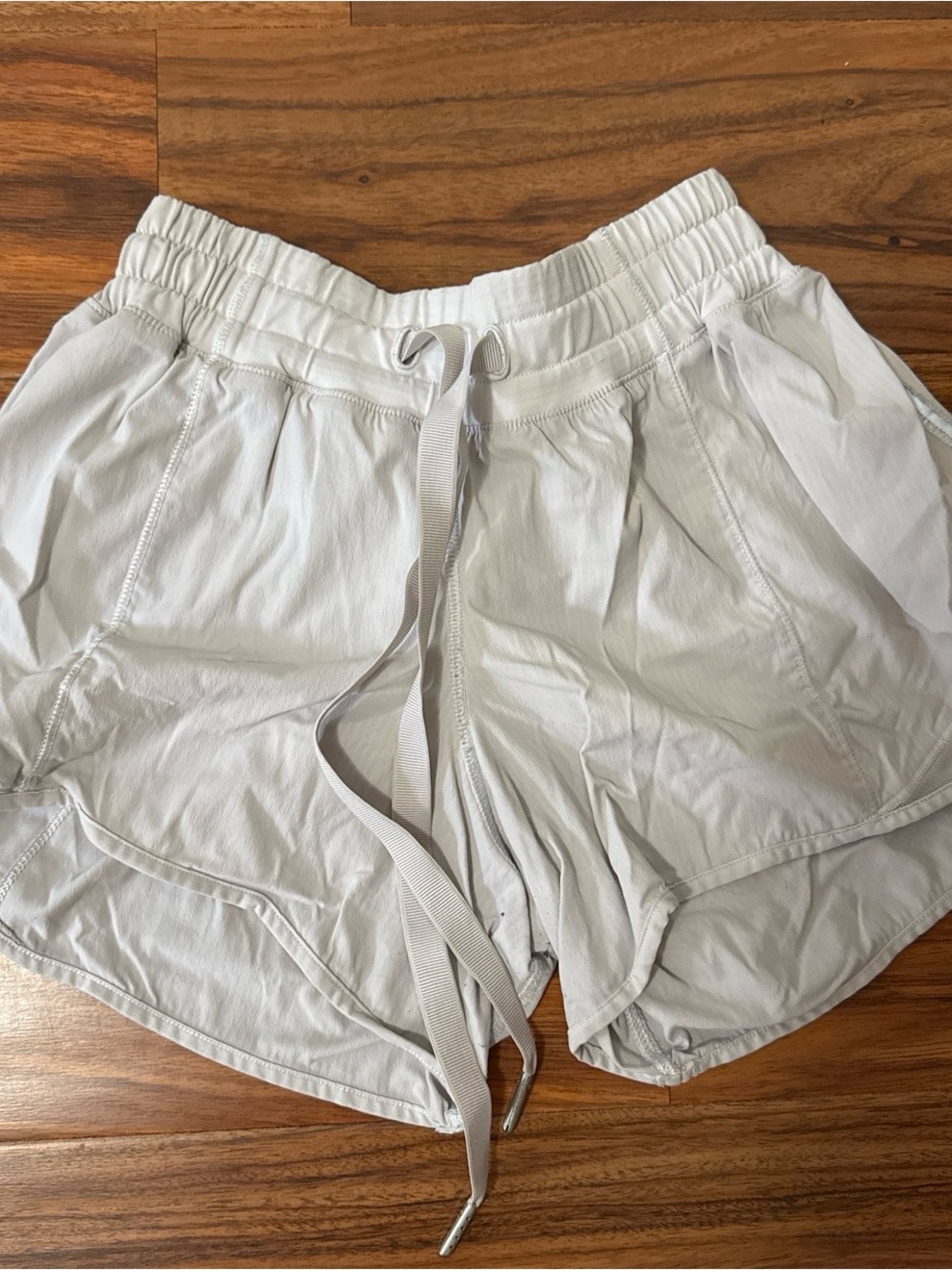 lululemon athletica White Drawstring Active Shorts
